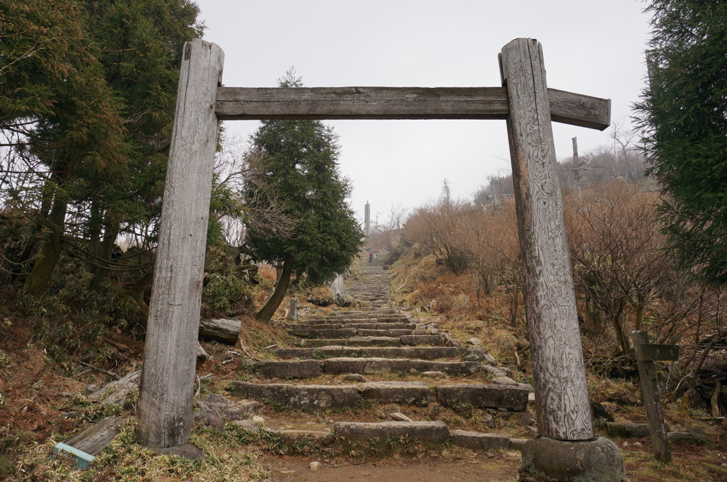 霧の英彦山