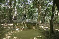 奥ノ院・五角形磐座　天石門別八倉比売神社 