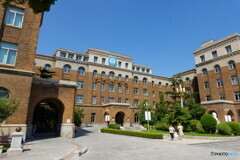 満鉄本社ビル裏側