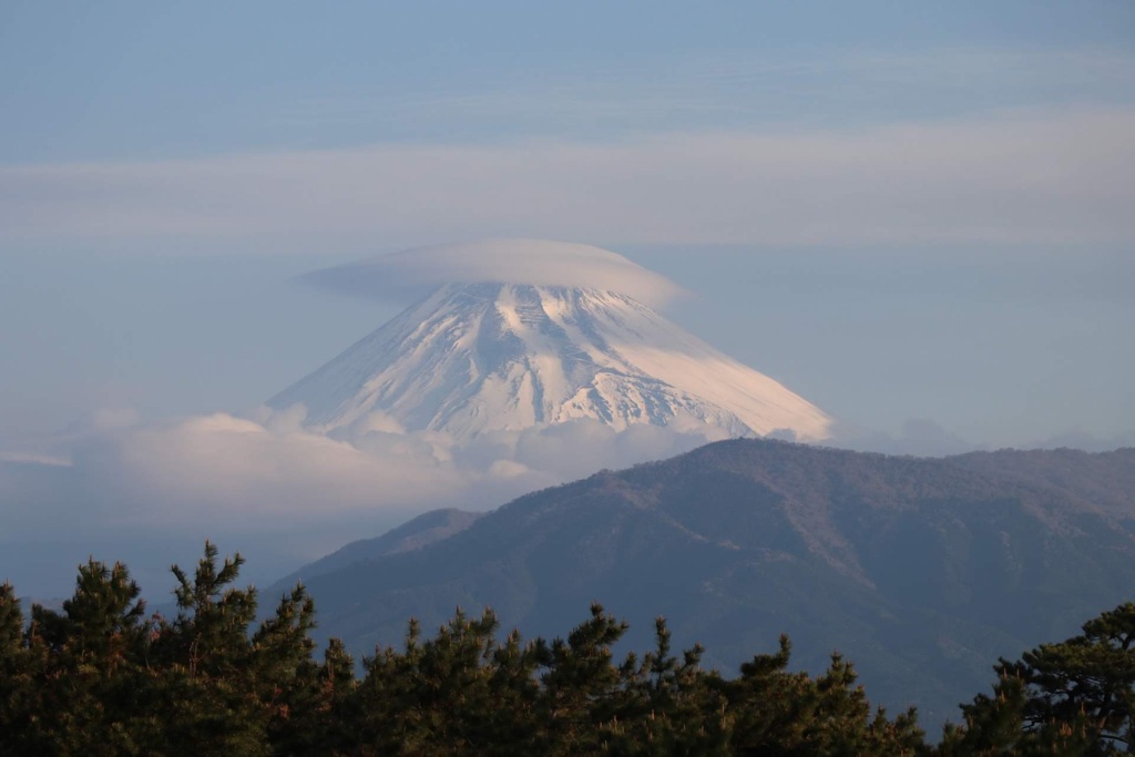 またまた、笠雲