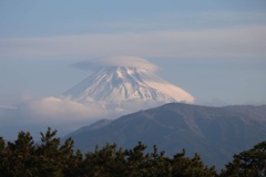 またまた、笠雲