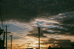 夕方