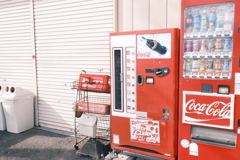 瓶コーラの自販機
