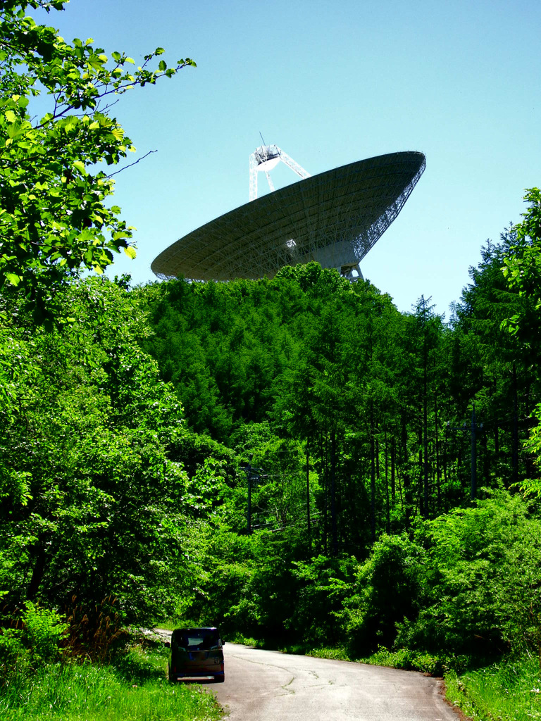 臼田宇宙空間観測所へ