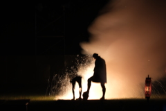 手筒花火大会②