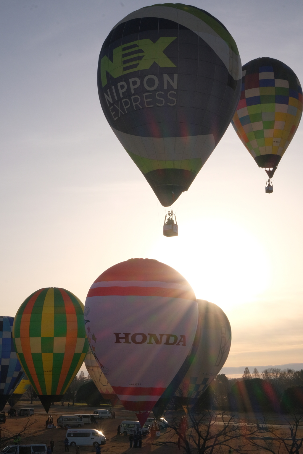 渡良瀬バルーンレース③