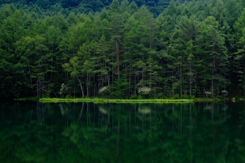 御射鹿池