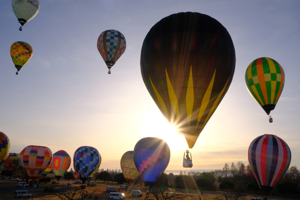 渡良瀬バルーンレース②