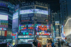 韓な夜