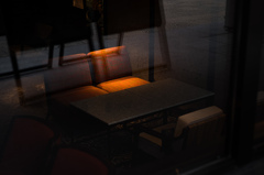 ホテルのソファ