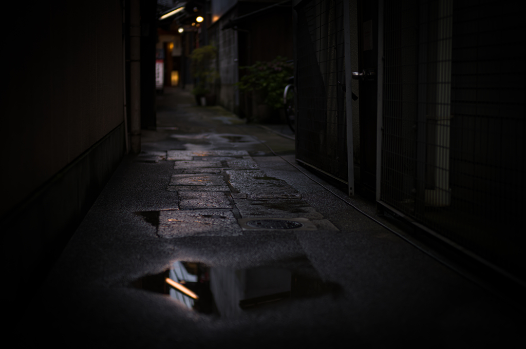 雨上がりの小路。その1