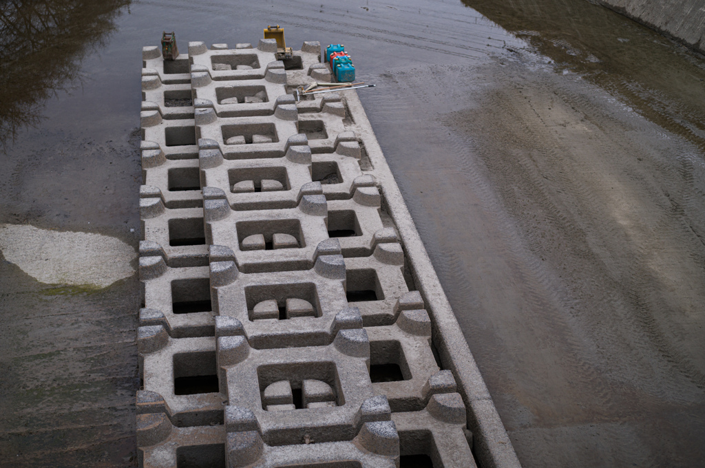 ブロックの組方が職人の件