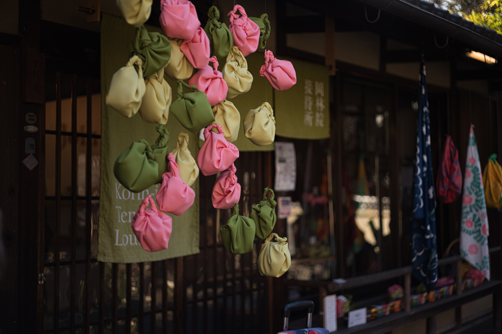 カラフルな入口