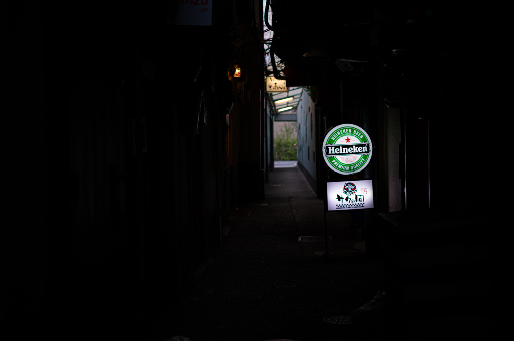 奥のハイネケン