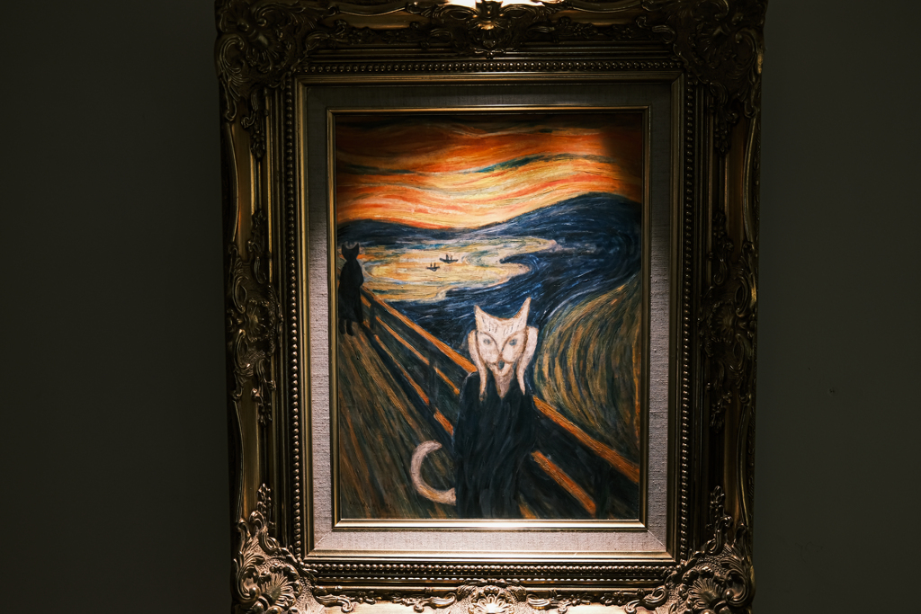 猫猫寺アート展　3