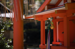 朱色の中で