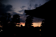 夕焼け前
