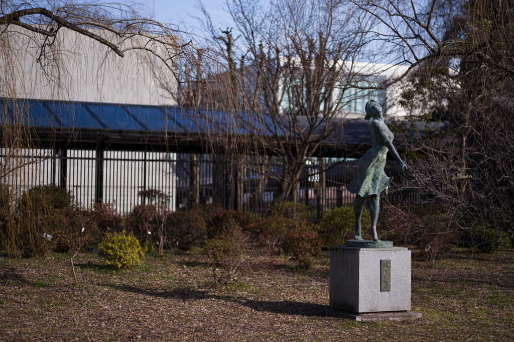京都植物園　銅像2