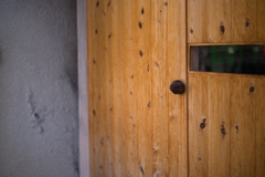 お洒落なドアノブ