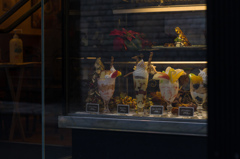 喫茶店のパフェ