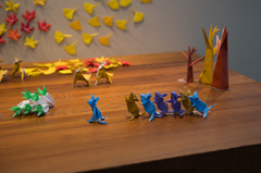 奈良散策　ネズミの散歩