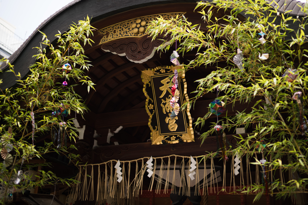 七夕の神社