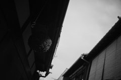 先斗町の空