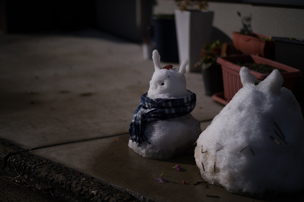 雪解けの風景　2