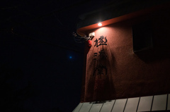 文字の影
