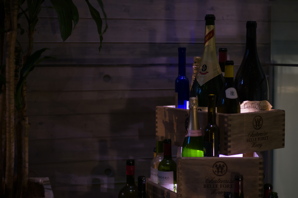 木箱のワイン達