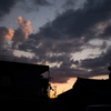 夕刻の雲