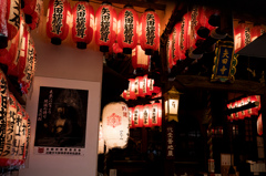 神社の提灯
