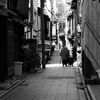 着物で散歩