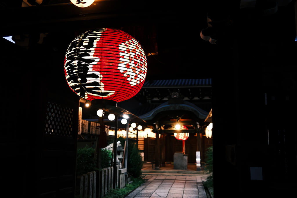 夜の参道