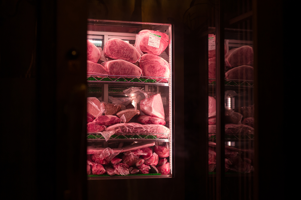 先斗町の夜。肉塊