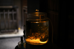 いつもの路地　撮り比べ