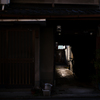 小路のあかり