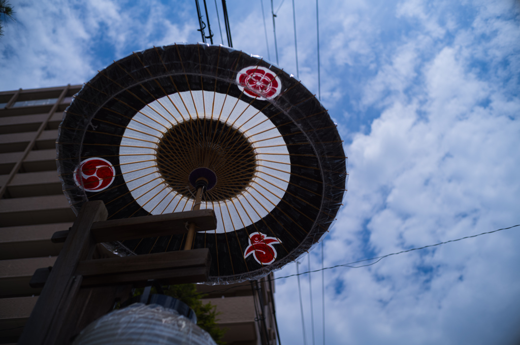青と祇園