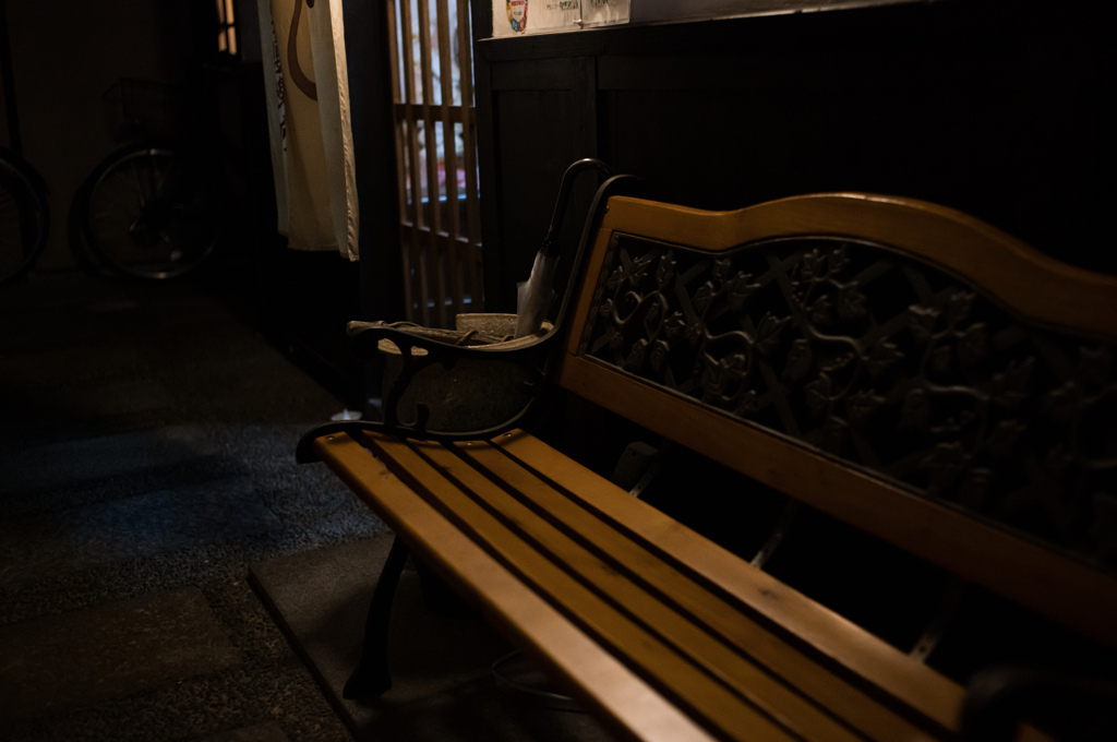 ベンチの夜
