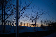 雪の朝　4