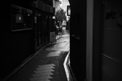 柳の路地　2