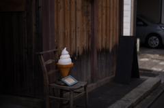 小さなソフトクリーム