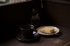 喫茶　手作りチーズケーキ