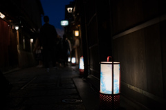 路地にて