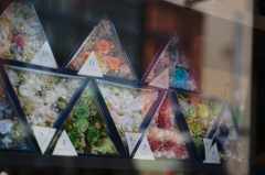 窓からの風景。フラワーギフト