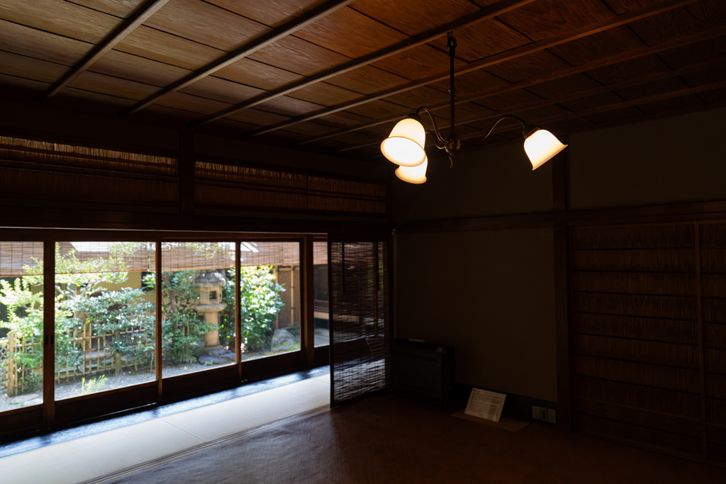 京都八竹庵　一階和室広間