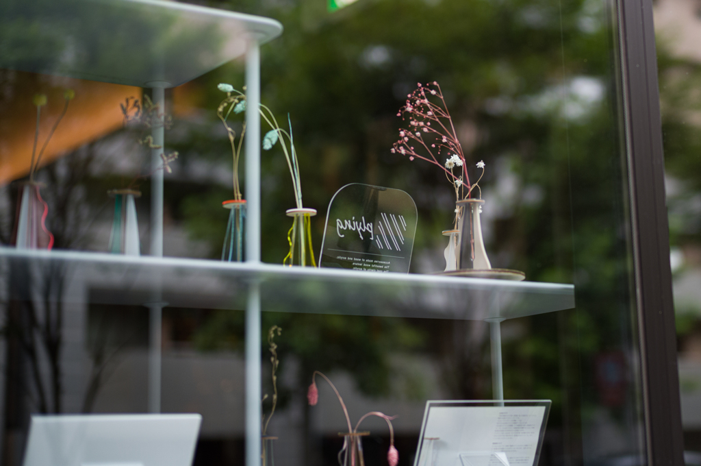 窓からの風景。フラワー