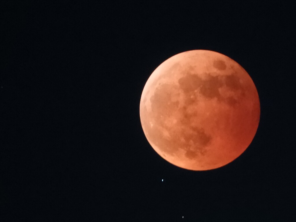 月食と天王星
