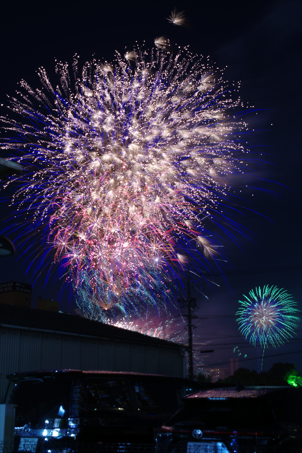 岡﨑の花火