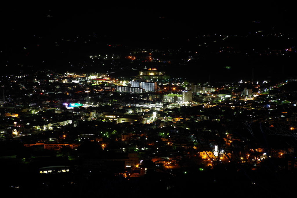 田原の夜景